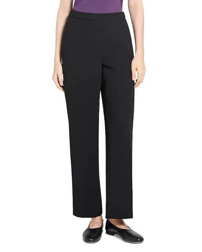 Theory Wide Leg Pants In Black