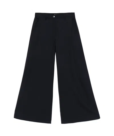 THEORY WIDE-LEG TROUSERS