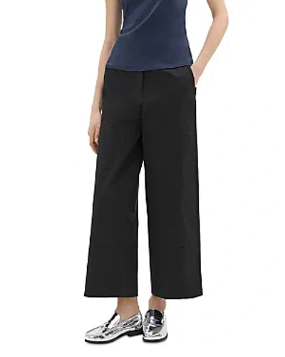 THEORY WIDE LEG UTILITY PANTS