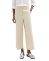 Theory Wide Leg Utility Pants In Brown