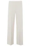 Theory Wide Pull On Admir Trousers In C Rice