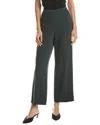 Theory Wide Pull On Ankle Pant In Black