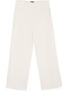 Theory Wide-leg Crepe Trousers
