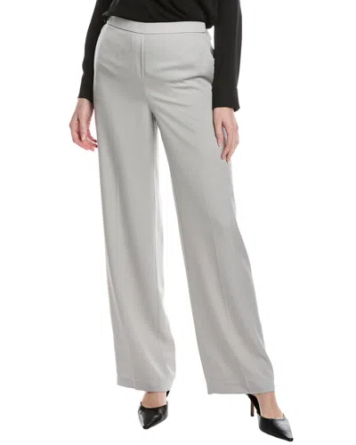 THEORY THEORY WIDE PULL-ON SILK PANT