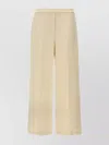 Theory Wide Pull On Trousers With Front Pleats