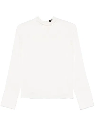 Theory Wide Tie Turtleneck Shirt