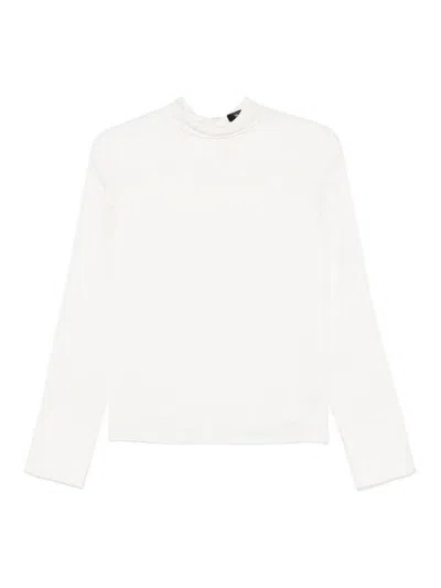 THEORY WIDE TIE TURTLENECK SHIRT
