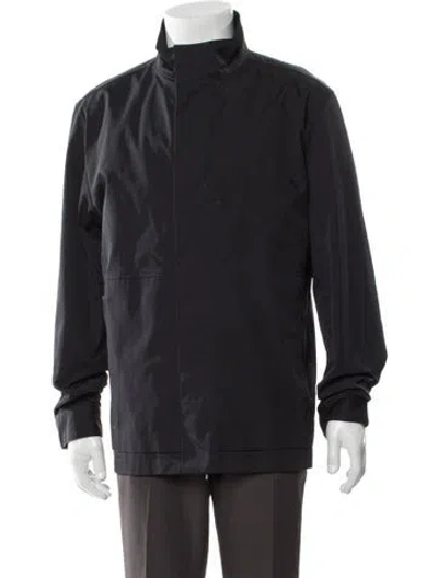 Pre-owned Theory Windbreaker In Black