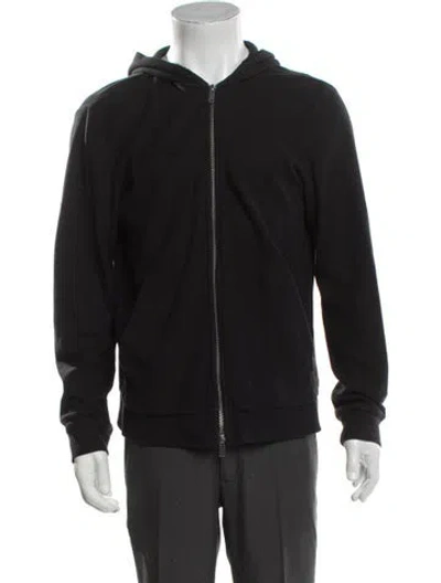 Pre-owned Theory Windbreaker In Black