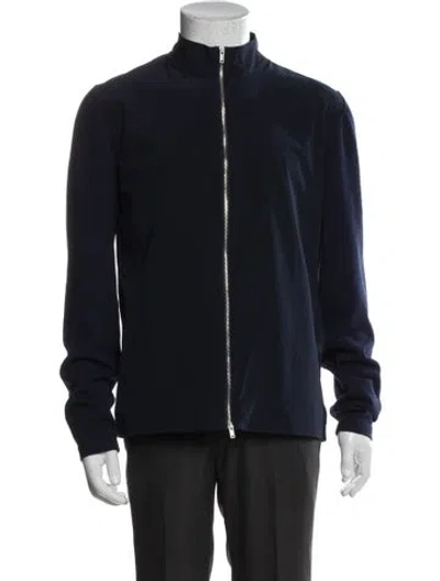 Pre-owned Theory Windbreaker In Blue