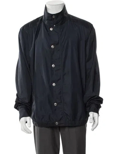 Pre-owned Theory Windbreaker In Blue