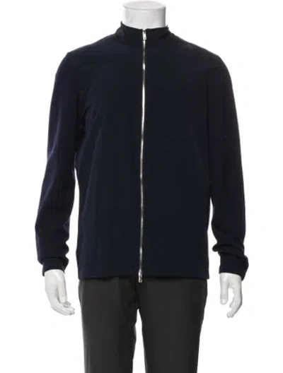 Pre-owned Theory Windbreaker In Blue
