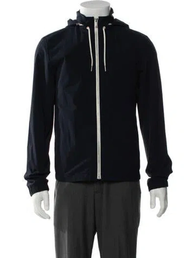 Pre-owned Theory Windbreaker In Blue