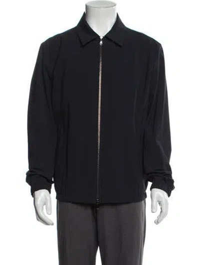 Pre-owned Theory Windbreaker In Blue