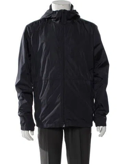 Pre-owned Theory Windbreaker In Blue