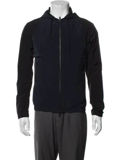 Pre-owned Theory Windbreaker In Blue