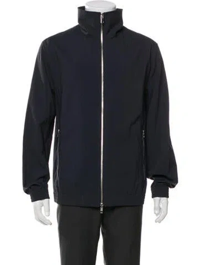 Pre-owned Theory Windbreaker In Gray