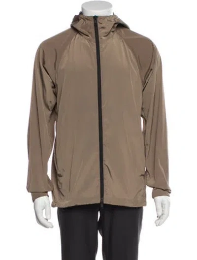 Pre-owned Theory Windbreaker In Neutral
