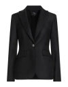 Theory Woman Blazer Black Size 2 Virgin Wool