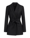 Theory Woman Blazer Black Size 2 Virgin Wool