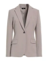 Theory Woman Blazer Light Brown Size 4 Triacetate, Polyester In Pink