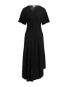 Theory Woman Maxi Dress Black Size Xs Silk