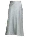 Theory Woman Midi Skirt Light Green Size 8 Acetate, Wool, Viscose In Green