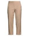 Theory Woman Pants Beige Size 0 Virgin Wool In Brown