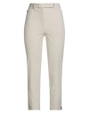 Theory Woman Pants Beige Size 10 Cotton, Nylon, Elastane In Neutral
