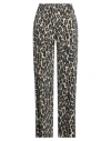 Theory Woman Pants Beige Size 12 Virgin Wool, Elastane