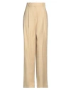 Theory Woman Pants Beige Size 2 Virgin Wool In Beige