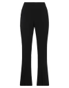 Theory Straight-leg Crepe Trousers In Black