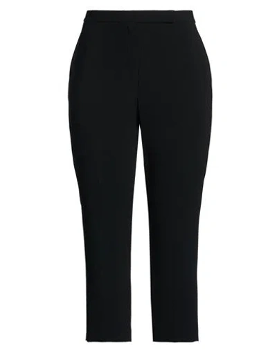 Theory Woman Pants Black Size 12 Triacetate, Polyester