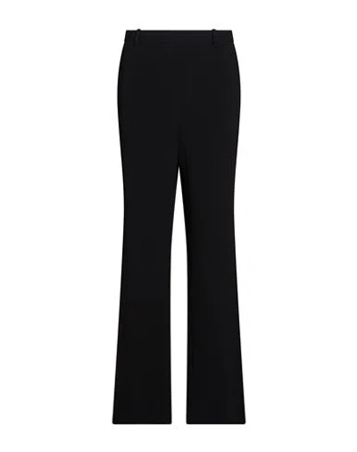 Theory Woman Pants Black Size 12 Triacetate, Polyester