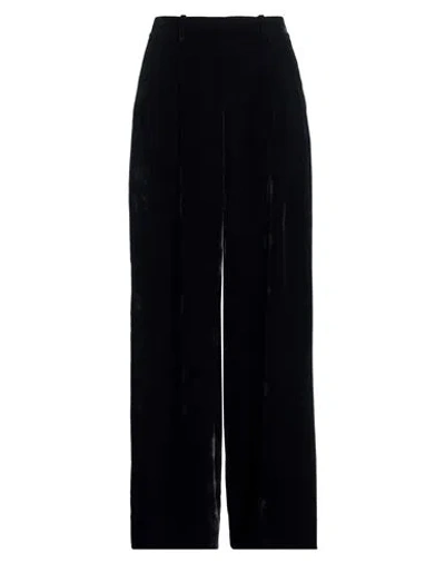 Theory Woman Pants Black Size 2 Polyester, Elastane
