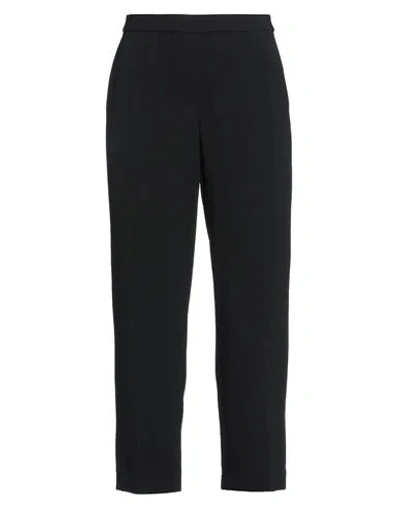Theory Woman Pants Black Size 2 Triacetate, Polyester