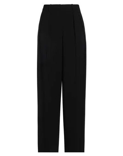 Theory Woman Pants Black Size 6 Triacetate, Polyester