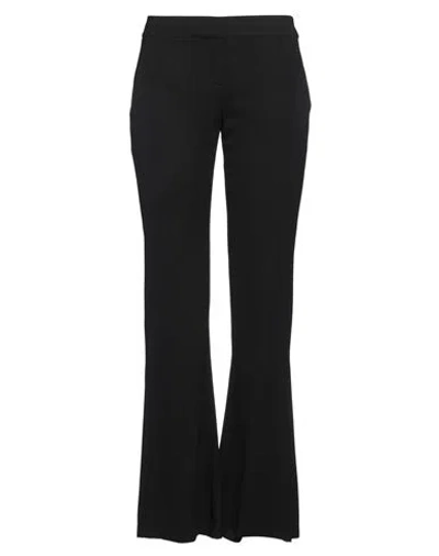 Theory Woman Pants Black Size 6 Virgin Wool, Viscose