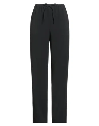 Theory Woman Pants Black Size L Triacetate, Polyester