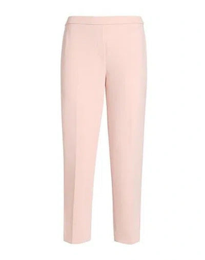 Theory Woman Pants Blush Size 00 Triacetate, Polyester In Pink