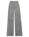 Theory Tweed Wide-leg Cargo Pants In Grey