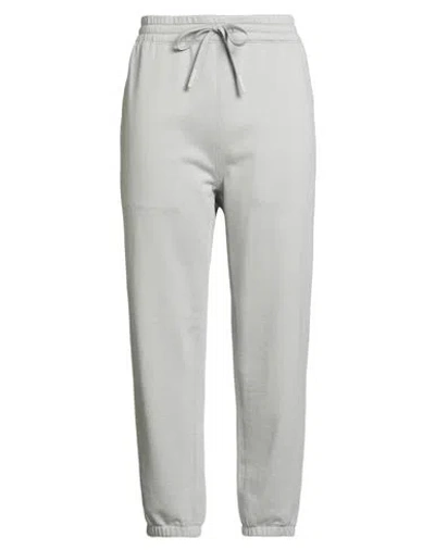 Theory Woman Pants Light Grey Size L Cotton, Polyester In Gray