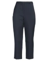 Theory Woman Pants Midnight Blue Size 8 Recycled Polyester, Virgin Wool In Blue