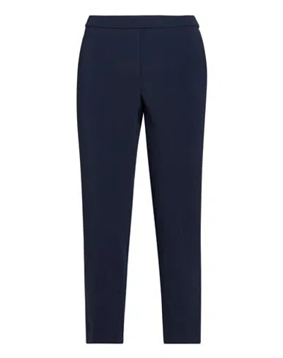 Theory Woman Pants Navy Size 0 Triacetate, Polyester