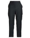 Theory Woman Pants Navy Size 6 Virgin Wool In Black