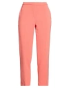 Theory Woman Pants Salmon Pink Size 4 Triacetate, Polyester In Orange