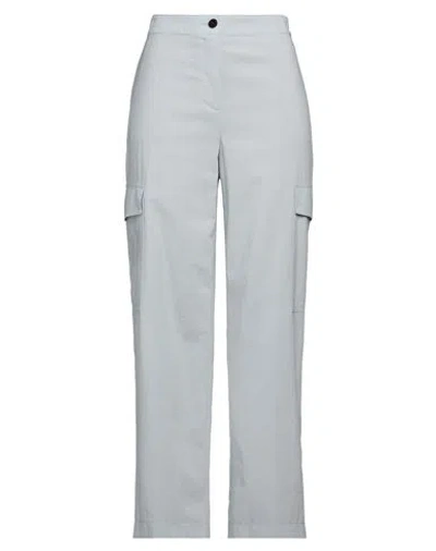 Theory Woman Pants Sky Blue Size 4 Polyester