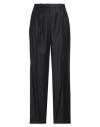 Theory Double Pleat Pant In Sleek Flannel In Grey