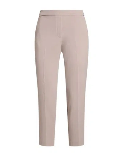 Theory Woman Pants Taupe Size 0 Triacetate, Polyester In Grey