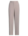 Theory Woman Pants Taupe Size 10 Triacetate, Polyester In Grey